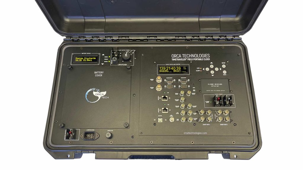 Time Traveler Portable GNSS Synchronized Time and Frequency System